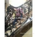indoor black Hand Forged Iron Stair Banister